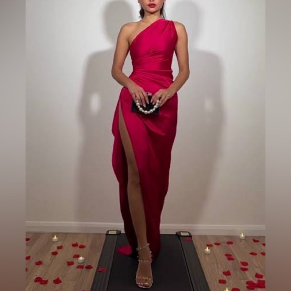 BABYBOO ARIEL MAXI DRESS - RED - Picture 5 of 11
